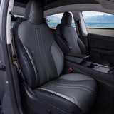 All Season Nappa Leather Seat Cover for Tesla Model 3/Y