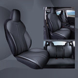 All Season Nappa Leather Seat Cover for Tesla Model 3/Y