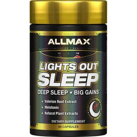Allmax Lights Out Sleep, 60 Cápsulas
