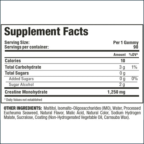Allmax Creatina Gomitas, 90 Gomitas