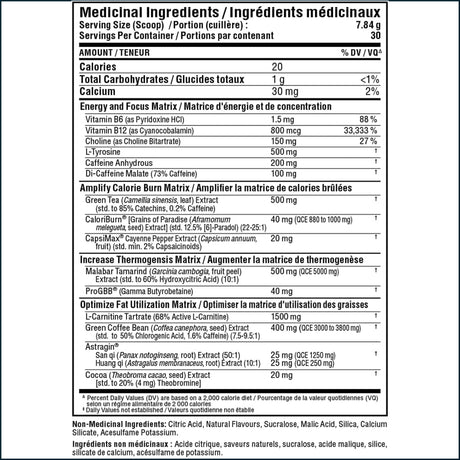 AllMax RapidCuts Extreme Powder, 30 Servings