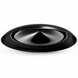 Crescent Moon Black Painted Metal Ornament Display Stand 8.8 Inches (Poland)