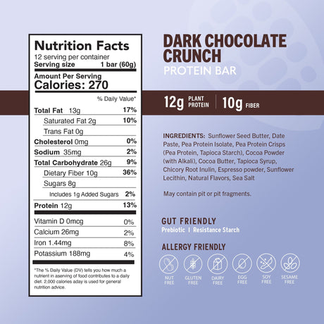 Chocolate negro crujiente