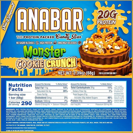 Anabar Monster Cookie Crunch - Individual