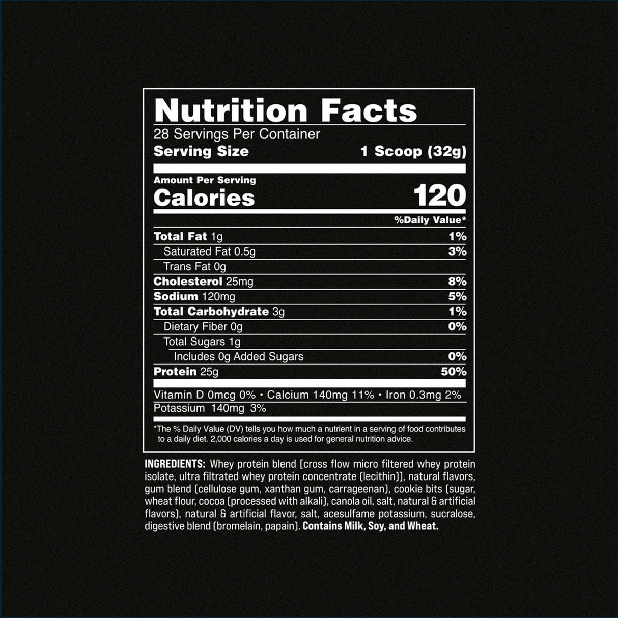 Proteína de suero de leche Animal Isolate Loaded, 2 libras