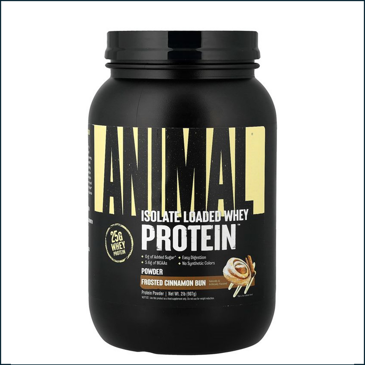 Proteína de suero de leche Animal Isolate Loaded, 2 libras
