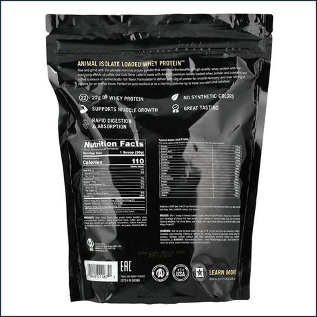 Proteína de suero Animal Isolate Loaded, 1.19 libras