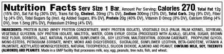 Animal / Universal Nutrition Boss Bar Protein Bars, 12 Bars