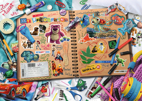 Puzzle: Disney Pixar - Scrapbook