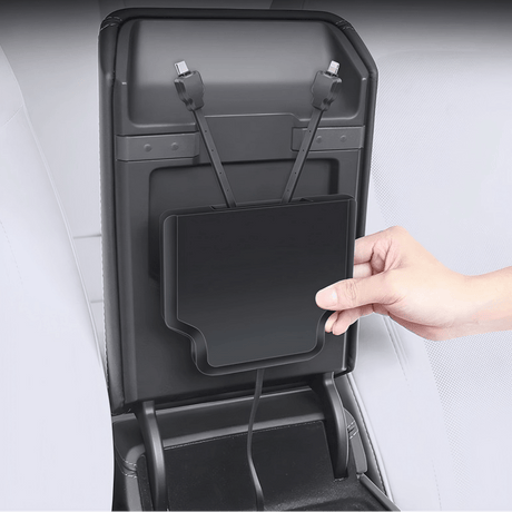Armrest Box Hidden Expansion Dock for Model Y Juniper & Model 3 Highland