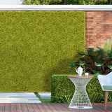 12 paneles de pared de césped artificial de 20 x 20 pulgadas para jardín, patio o balcón