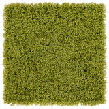 12 paneles de pared de césped artificial de 20 x 20 pulgadas para jardín, patio o balcón