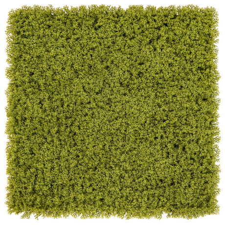 12 paneles de pared de césped artificial de 20 x 20 pulgadas para jardín, patio o balcón