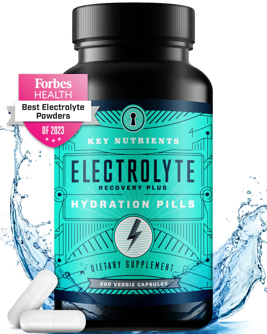 Pastillas de hidratación con electrolitos (en cápsulas)