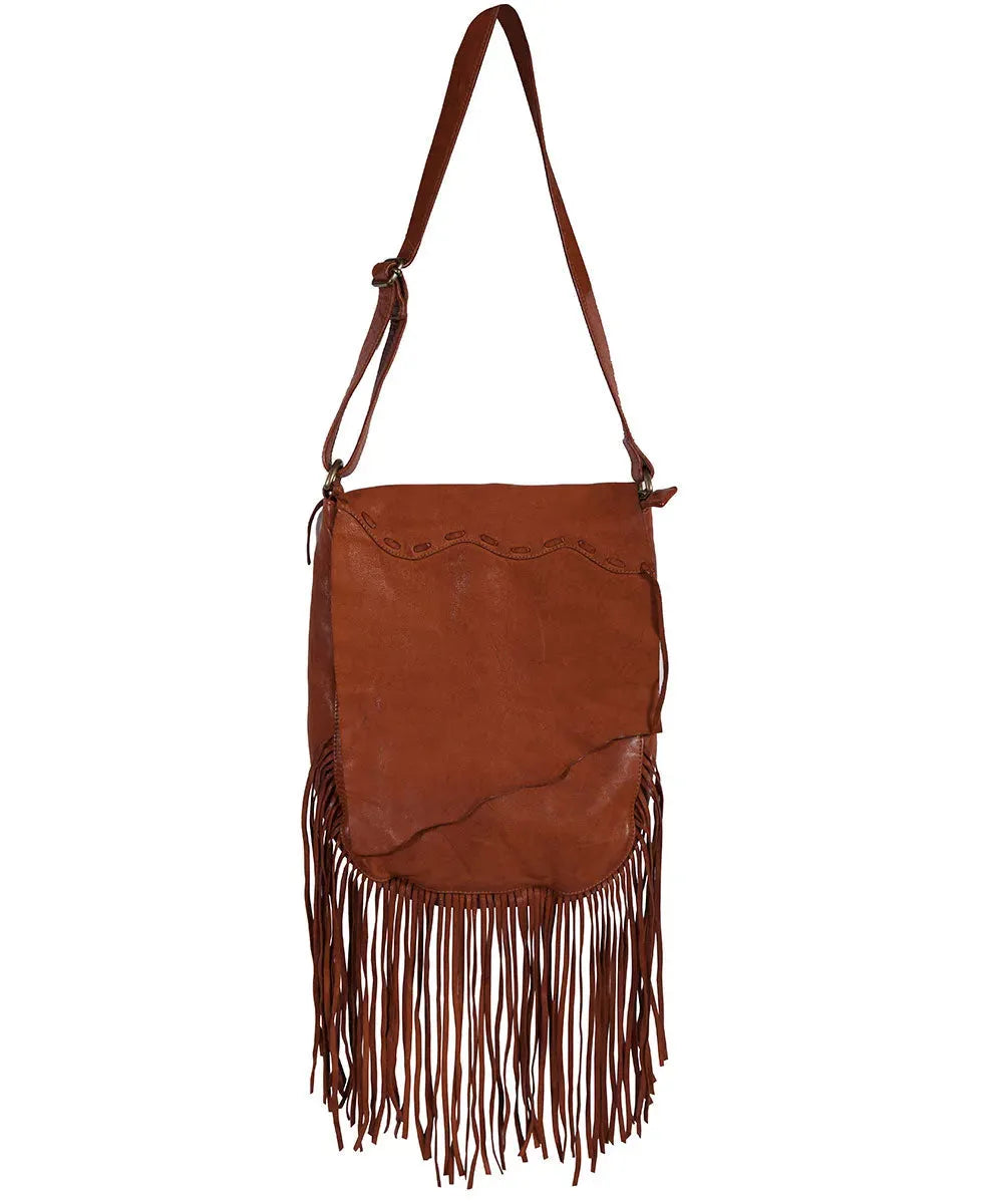 Scully Sundown Serenity - Bolso de flecos para mujer