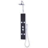 Bathroom ABS Shower Panel with Massage Jets & Hand Shower 
