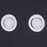 Bathroom ABS Shower Panel with Massage Jets & Hand Shower 
