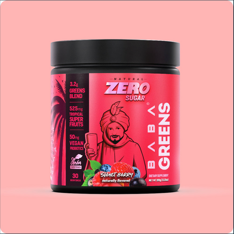 Baba Raw Supergreens en Polvo, 30 Porciones