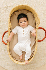 Mameluco Henley de Bambú