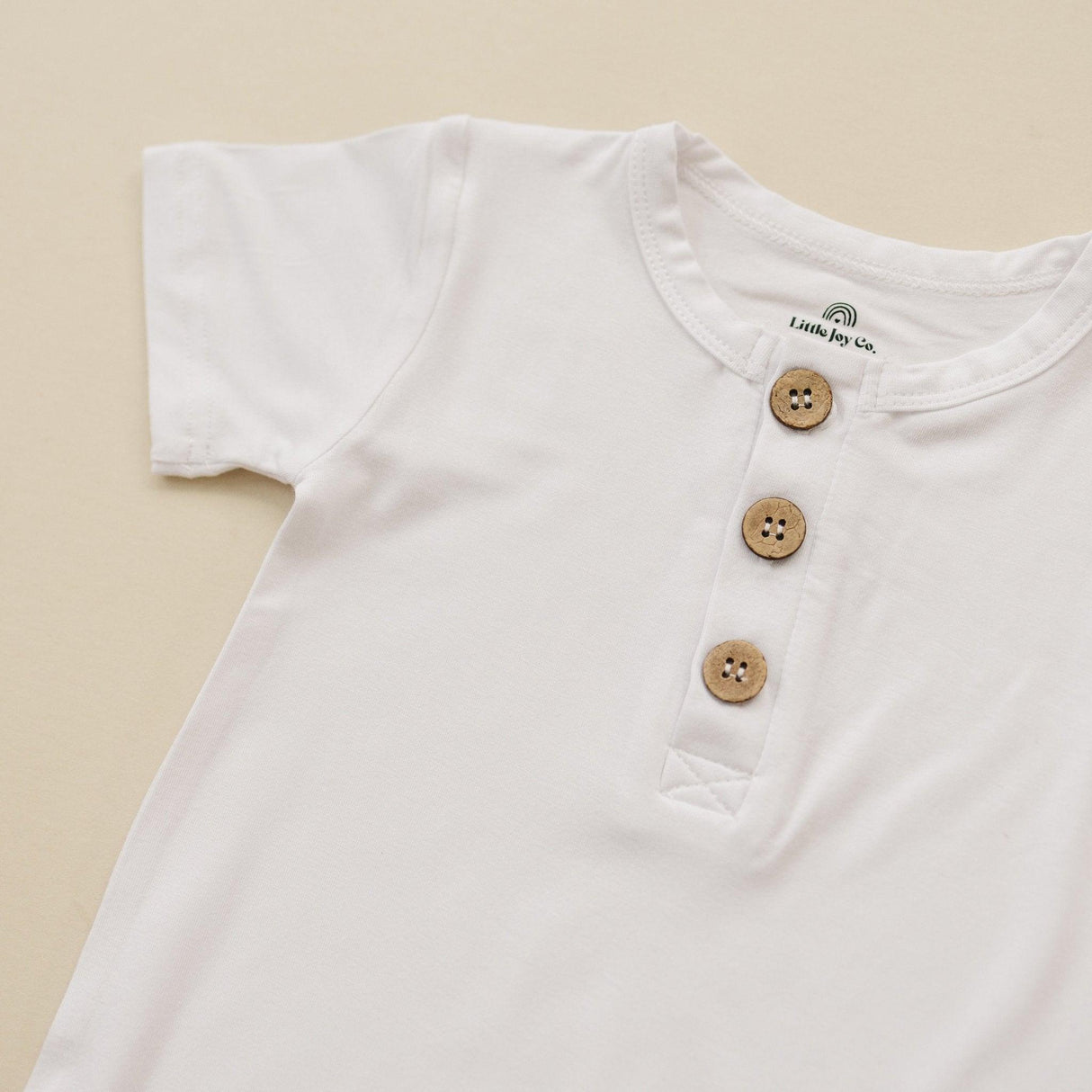 Mameluco Henley de Bambú
