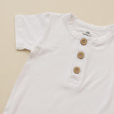 Mameluco Henley de Bambú