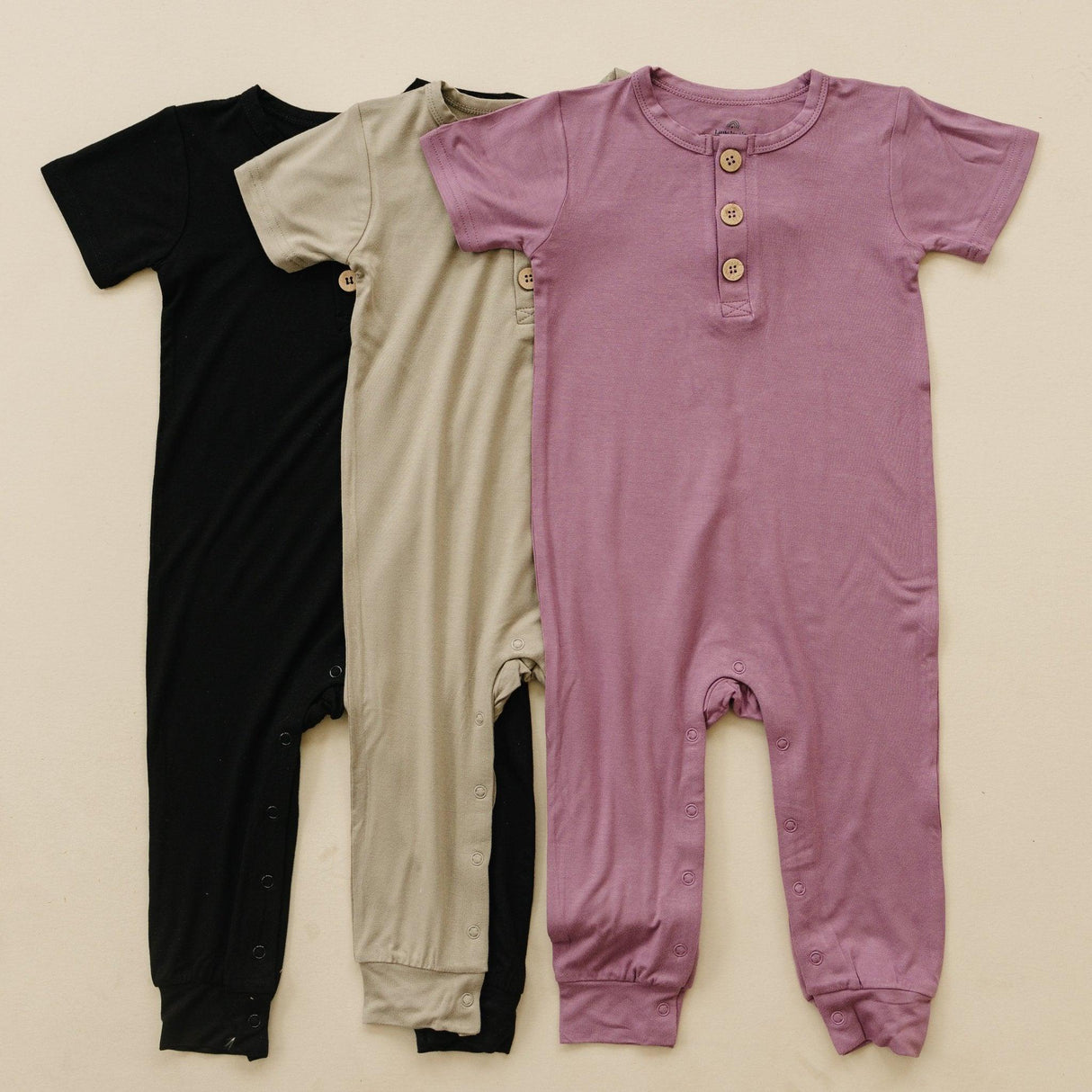 Mameluco Henley de Bambú