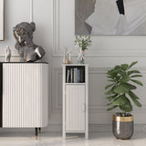 Bathroom Storage Organizer with 2-Tier Cabinet