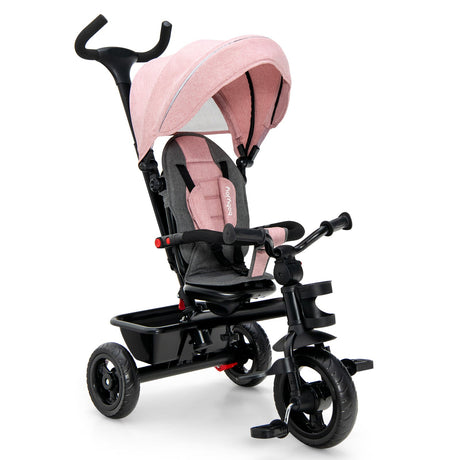 Triciclo para bebés 4 en 1 con asiento convertible