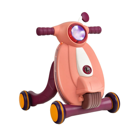 Andador de aprendizaje 2 en 1 con luces y sonidos para bebés