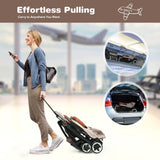 Lightweight Aluminium Frame Baby Stroller with Net