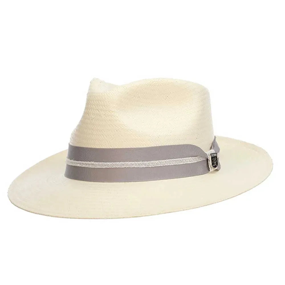 Stacy Adams Bennett - Sombrero Fedora de Paja