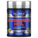 Allmax Berberina HCL 500mg, 30 Cápsulas