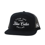 Blue Collar Dollar Snapback Hat