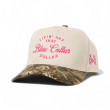 Blue Collar Dollar Snapback Hat