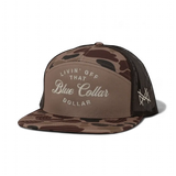 Blue Collar Dollar Snapback Hat