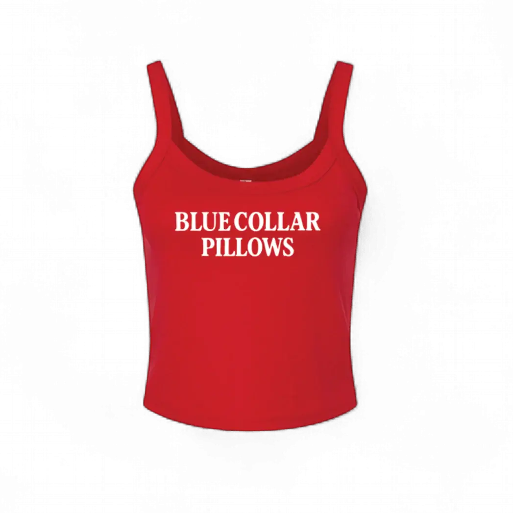 Camiseta sin mangas Blue Collar Pillows