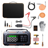 【New Arrivals】Buture Beta09 Car Jump Starter 8000A with 160 PSI Air Compressor丨16-in-1 Roadside Kit