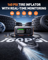 【New Arrivals】Buture Beta09 Car Jump Starter 8000A with 160 PSI Air Compressor丨16-in-1 Roadside Kit