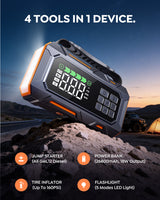 【New Arrivals】Buture Beta09 Car Jump Starter 8000A with 160 PSI Air Compressor丨16-in-1 Roadside Kit