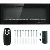 50" Electric Fireplace – Wall Mounted