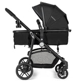 2-in-1 Foldable Pushchair Newborn Infant Baby Stroller