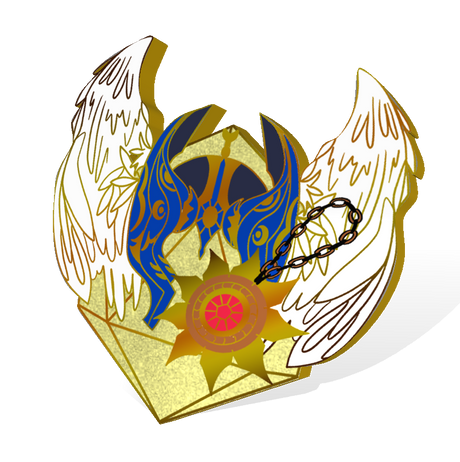 Dungeons & Dragons Role: Paladin Enamel Pin