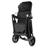 2-in-1 Foldable Pushchair Newborn Infant Baby Stroller