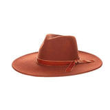 Scala Calista - Sombrero Fedora de Lana Suave de Ala Ancha