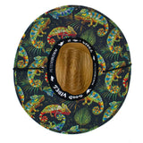 Peter Grimm Camaleon - Sombrero de salvavidas de paja de centeno
