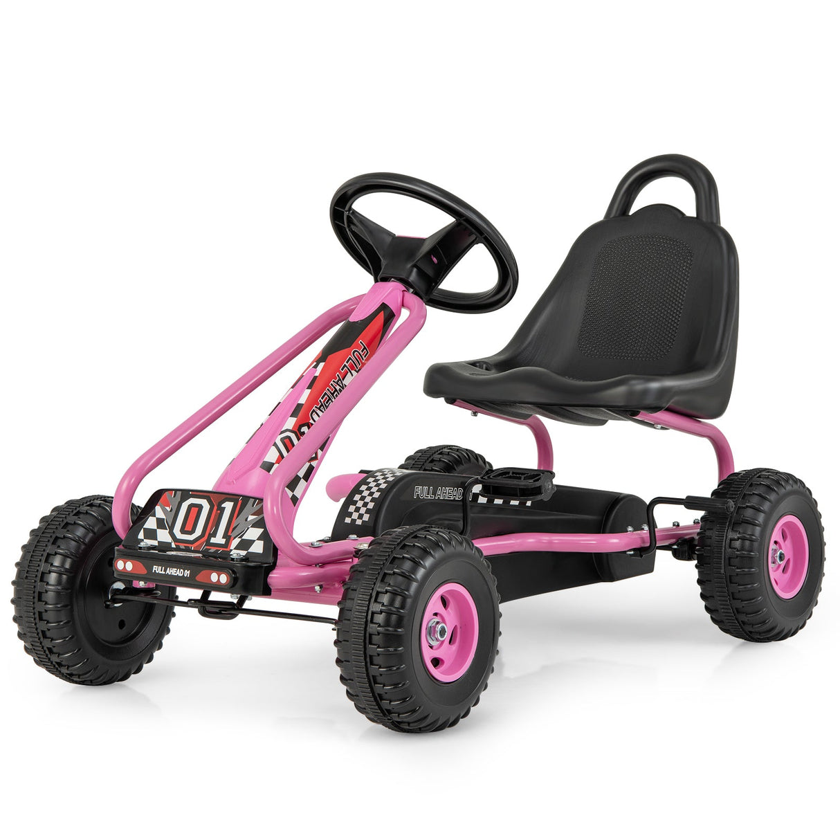 4 Wheel Pedal Powered Ride On
