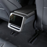 Carbon Fiber Backseat Vent Cap Cover For Model 3 Highland & New Model Y