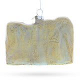 Mount Rushmore, South Dakota Glass Christmas Ornament