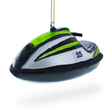 Personal Watercraft Jet Ski Glass Christmas Ornament