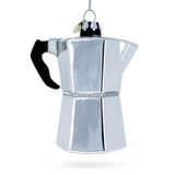Espresso Maker Coffee Lover Glass Ornament Glass Christmas Ornament